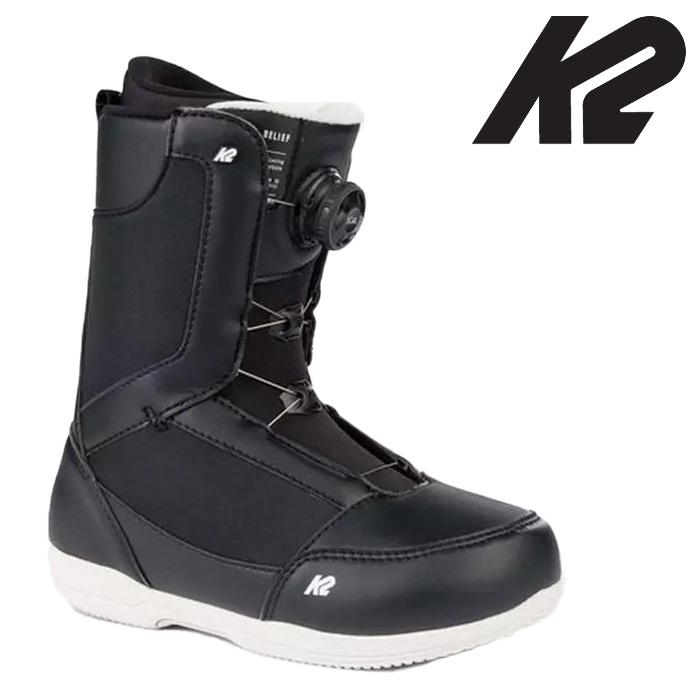 日本正規品 2223 ケーツー スノーボード ブーツ K2 BELIEF Black ビリーフ 2023 SNOWBOARD BOOTS