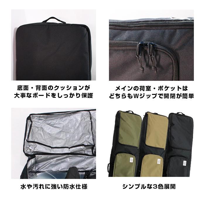 スノーボード ケース バッグ オールインワンタイプ パークス PRKS SNOWBOARD CASE 3WAY BAG スノボー スノボケース メンズ レディース ユニセックス｜sportsbomber｜11