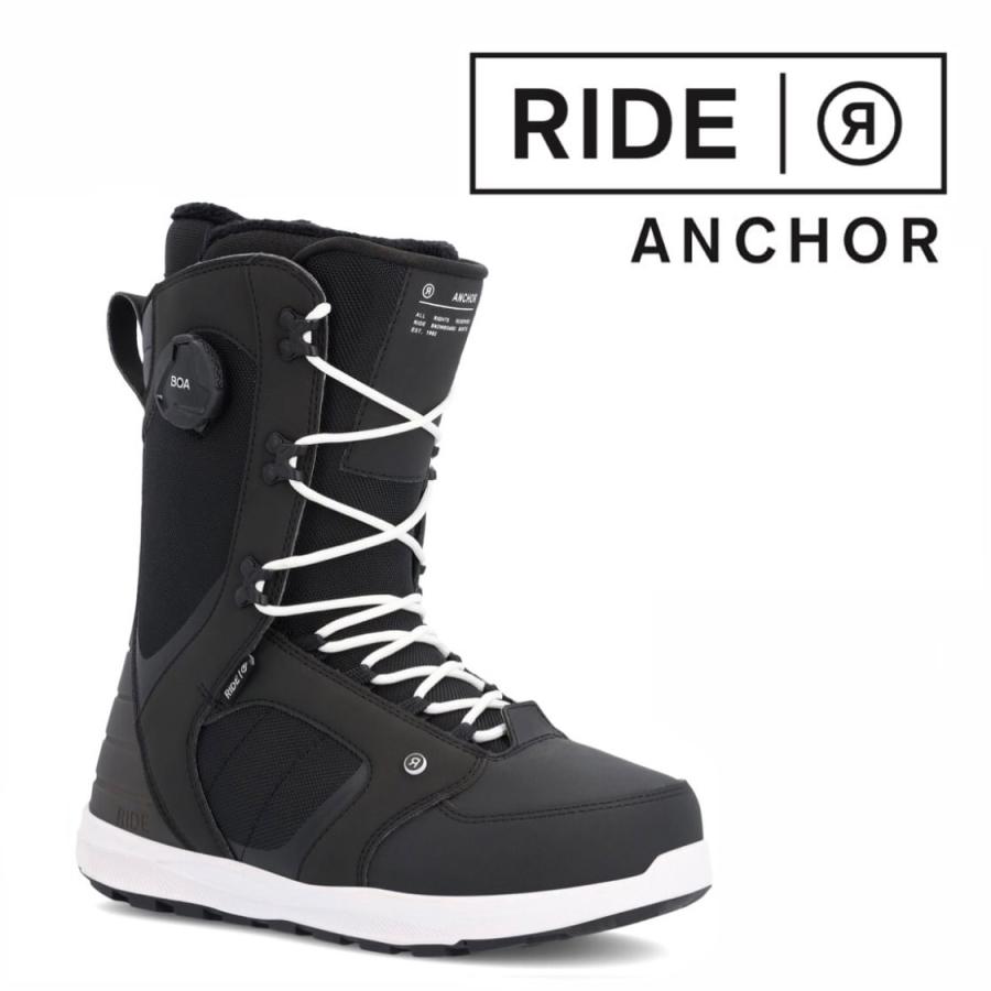 日本正規品 22-23 ライド スノーボード ブーツ RIDE ANCHOR Black 