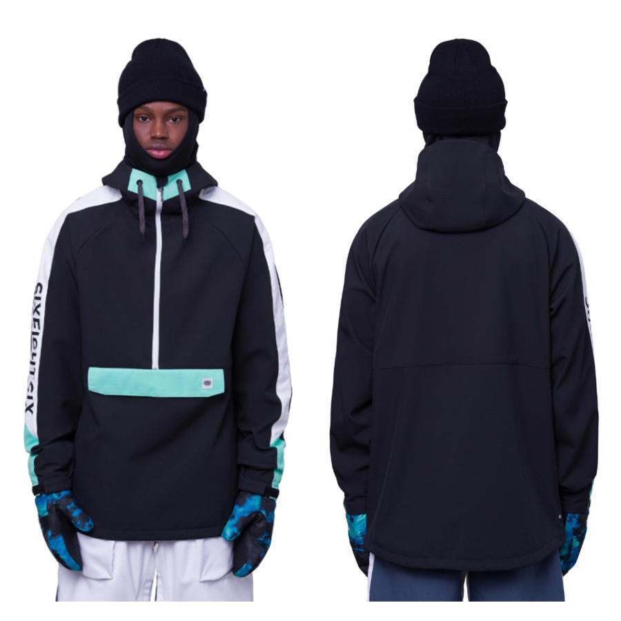 スノーボード 686 MENS WATERPROOF ANORAK 686/シックスエイトシックス メンズ スノーウェア アノラック