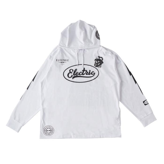 パーカー エレクトリック 23-24 ELECTRIC LOGOS DRY HOOD Black / White フーディ プルオーバー 日本正規品｜sportsbomber｜06