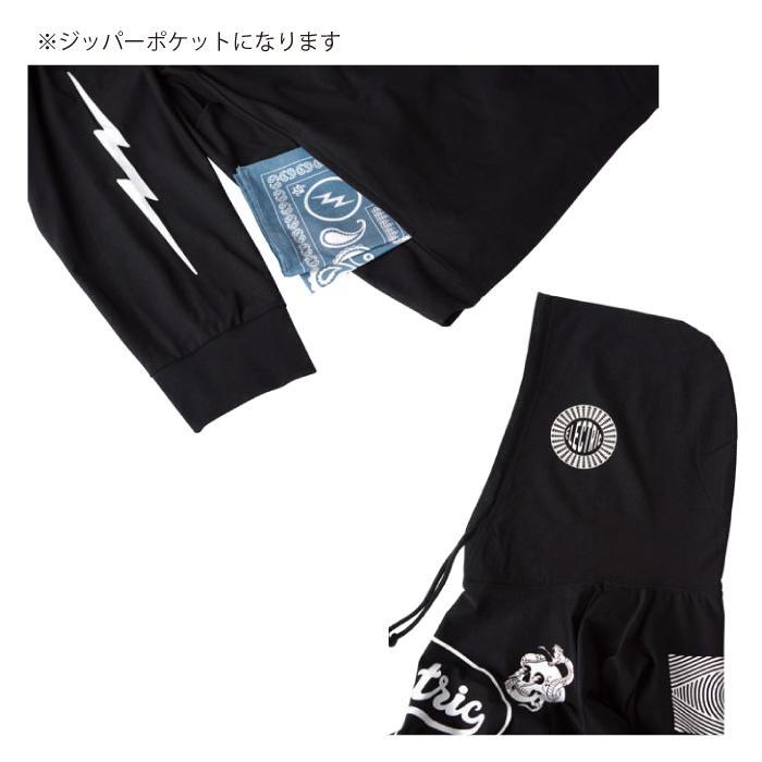 パーカー エレクトリック 23-24 ELECTRIC LOGOS DRY HOOD Black / White フーディ プルオーバー 日本正規品｜sportsbomber｜08