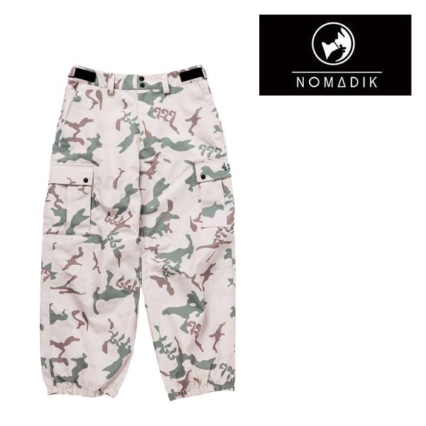 日本正規品 スノーボード ウェア ノマディック パンツ 23-24 NOMADIK  