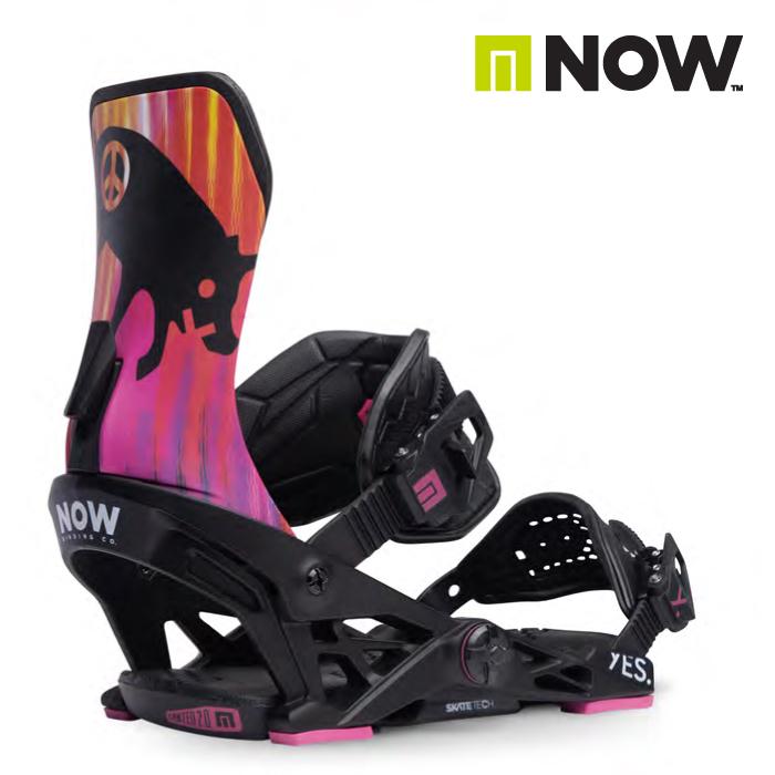 日本正規品 ナウ スノーボード ビンディング 23-24 NOW YES. x NOW 