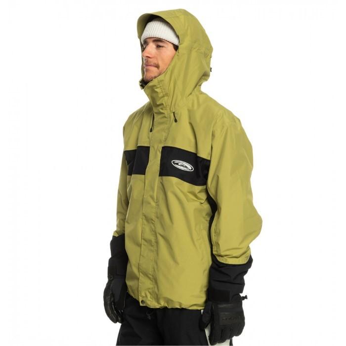 日本正規品 スノーボード ウェア クイックシルバー ジャケット 23-24 QUIKSILVER HIGH ALTITUDE GORE-TEX JK GLJ0 Green Olive EQYTJ03406 MEN'S｜sportsbomber｜05