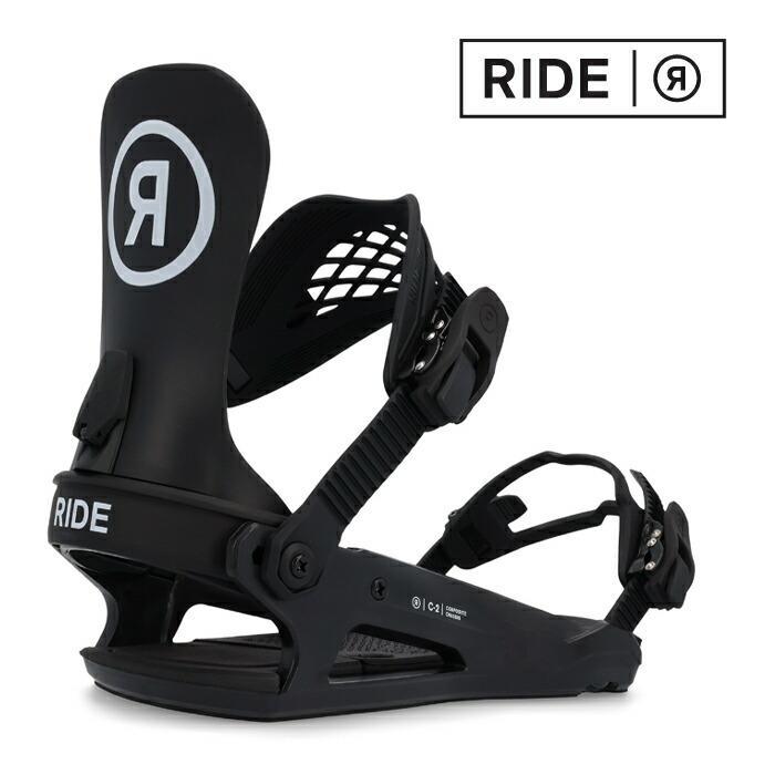 日本正規品 ライド スノーボード ビンディング 23-24 RIDE C-2 Black 