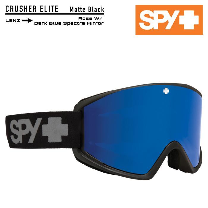 SPY GOGGLE スパイ ゴーグル 2324 OPTIC CRUSHER ELITE Matte Black Hd Rose W