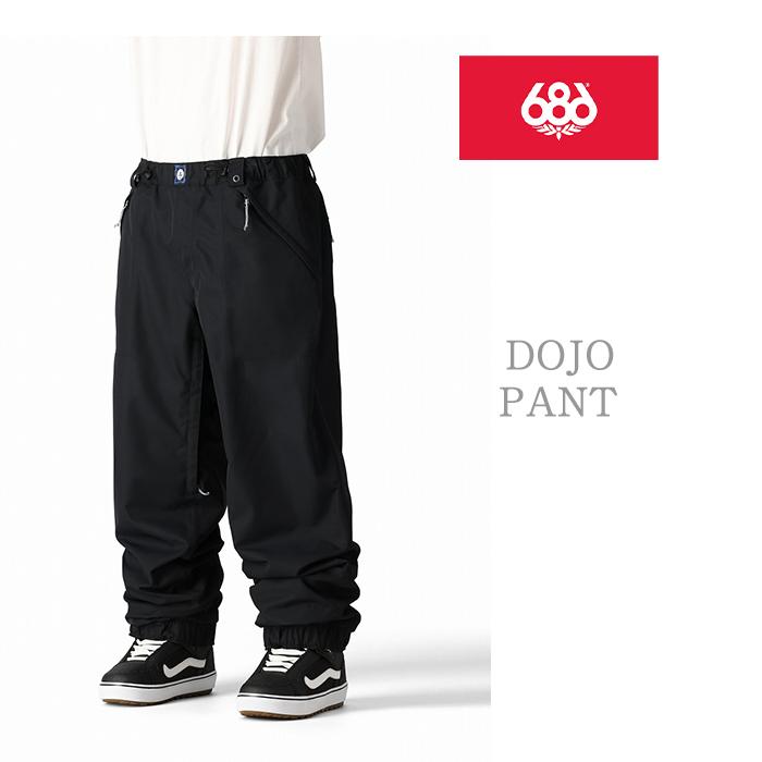 686 sixeightsix dojo pants XLサイズ 23-24 686 sixeightsix シック
