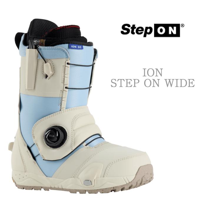 バートンステップオン アイオン メンズ25ホワイト BURTON（バートン） スノーボード ブーツ MEN'S BURTON ION STEP ON