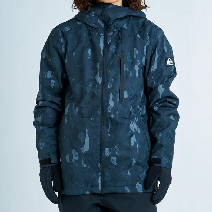 スノーボード ウェア ジャケット クイックシルバー QUIKSILVER MISSION PRINTED JK KRP3 メンズ レディース 24-25 日本正規品の画像