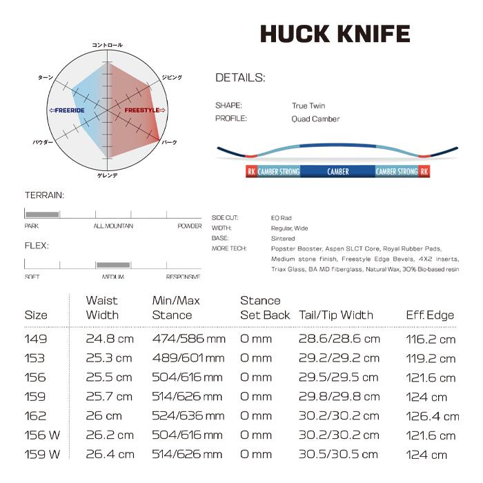 SALOMON スノーボード 板 サロモン HUCK KNIFE ハックナイフ SALOMON スノーボード 板 サロモン HUCK KNIFE ハックナイフ