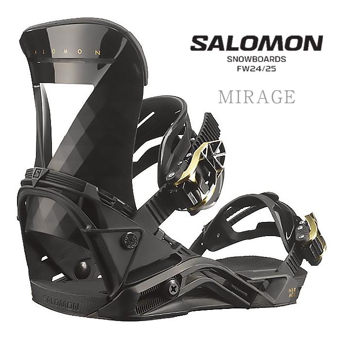 SALOMON スノーボードビンディング オレンジ/ブラック M 【公式通販】