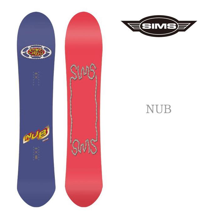 SIMS スノーボード 板 シムス SIMS NUB ナブ メンズ レディース 24-25