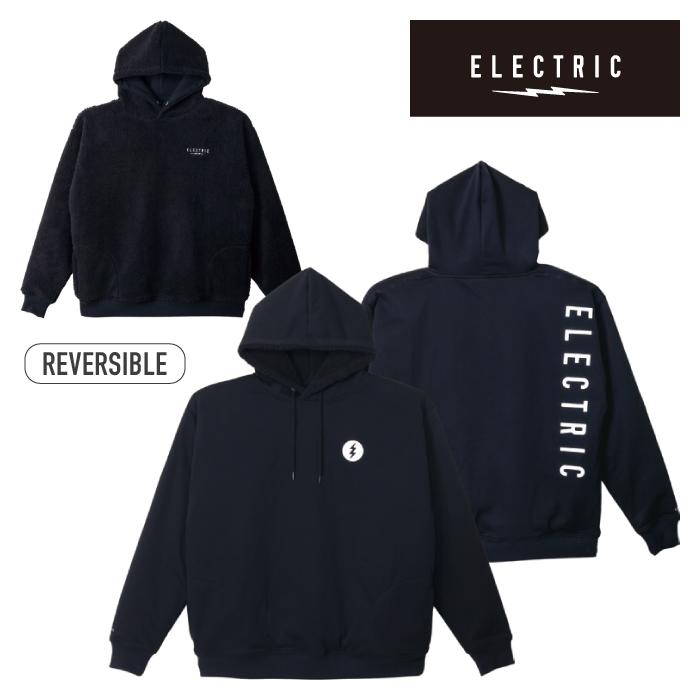ELECTRIC（エレクトリック） 日本正規品 パーカー ELECTRIC ICON LOGO RIVERSIBLE HOOD Black ...