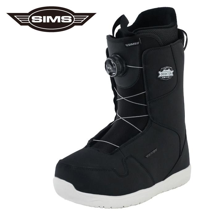 シムスSIMSオペレーションスノーボード ブーツ 26cm SIMS 日本正規品 スノーボード ブーツ シムス SIMS OPERATION Black