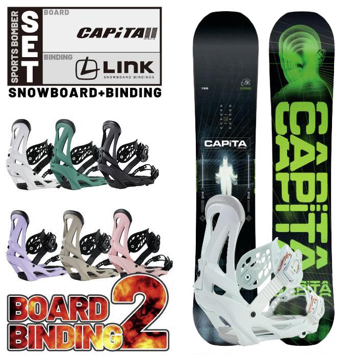 CAPiTA スノーボード バインディング付き Ride スノーボード バインディング付き RIDE(ライド