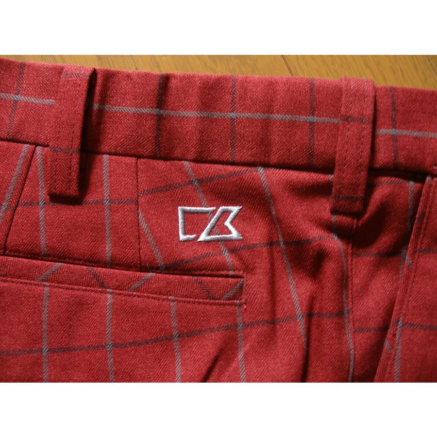 送料無料 CUTTER & BUCK(カッターアンドバック) ウエストフリー 2タック ゴルフ ロングパンツ パンツ CGMMJD14RD