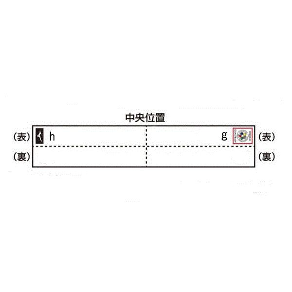 MIZUNO（ミズノ） IJF公認マーク付き黒帯 裏抜け無し刺しゅう加工希望