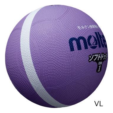 ゴムボール molten 小学校低学年用ソフトラインドッジボール 1号球ゴムボール 円周