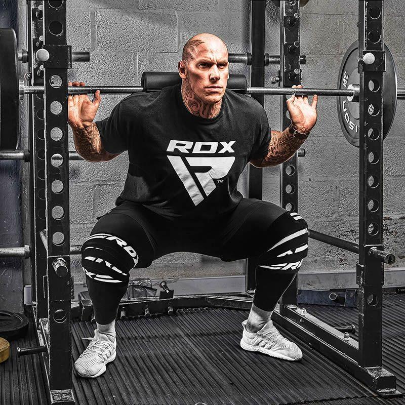 RDX 膝 サポーター 両足 2個入り GYM ニーガードル 膝あて 2枚組 RDX 膝 サポーター 両足 2個入り GYM ニーガードル 膝あて 2枚組