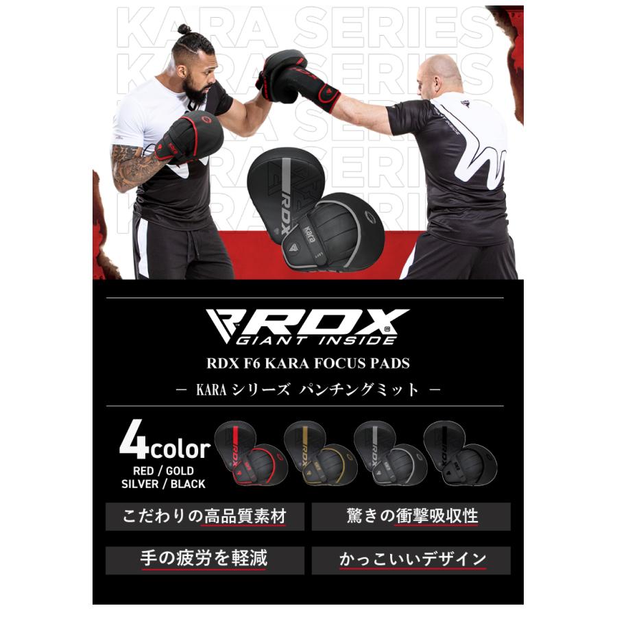 パンチングミット ボクシングミット RDX KARAシリーズ 空手 キック 