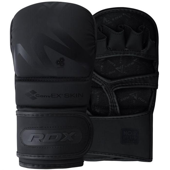 グラップリンググローブ マットブラック MMA 両手分 RDX Noir ボクシング 総合格闘技 サポーター 保護 ジム トレーニング 男女兼用 正規品｜sportsimpact｜06