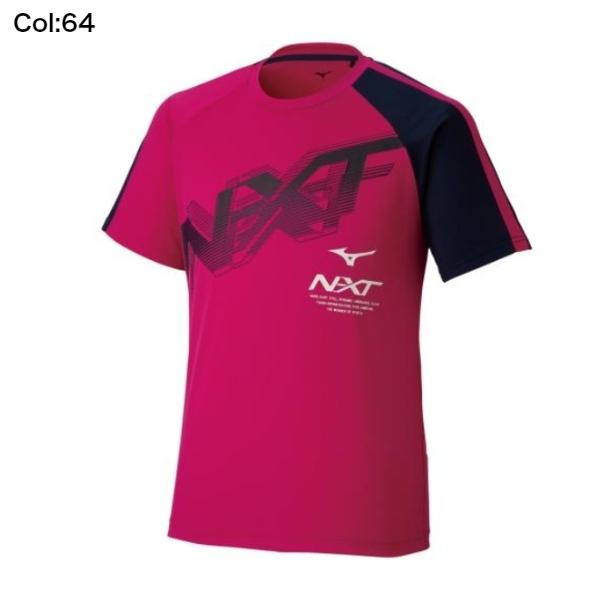 【メール便配送のみ送料無料】mizuno ミズノ テニスウエア 『 N-XT　半袖Tシャツ　昇華プリント　ラケットスポーツ 』＜62JA1Z11＞｜sportsinfinity｜07