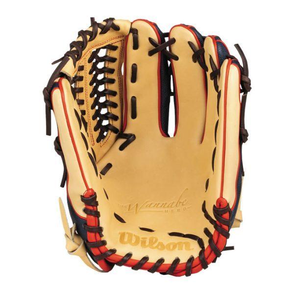【刺繍無料】 Wilson ウィルソン 軟式グローブ サイズ：11.75 『 ウィルソン　THEWANNABEHERO　内野手用 』 ＜WTARHH33P＞ 