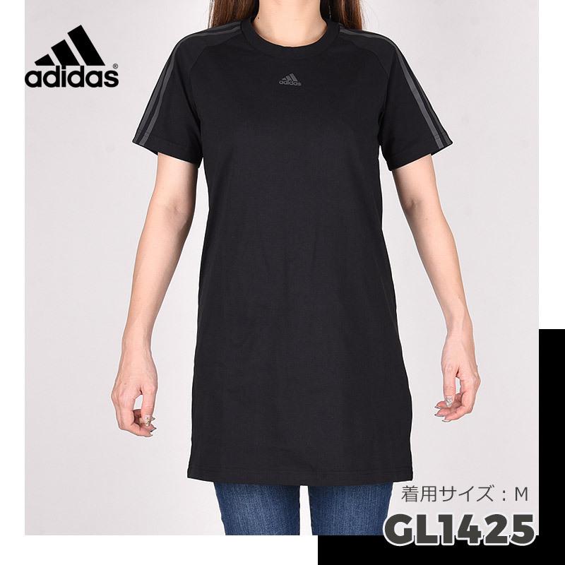 アディダス Adidas レディース スポーツ ウエア カジュアル トップス 運動 W Ess Dk ワンピース Gl1425 ブラック Sports アイビー 通販 Yahoo ショッピング