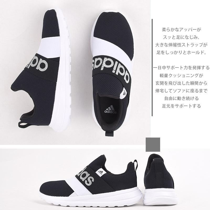 アディダス adidas スニーカー シューズ 靴 カジュアル ファッション スポーツ 運動 LITE RACER ADAPT 6.0 K ライト レーサー アダプト IG7240 黒｜sportsivy｜05