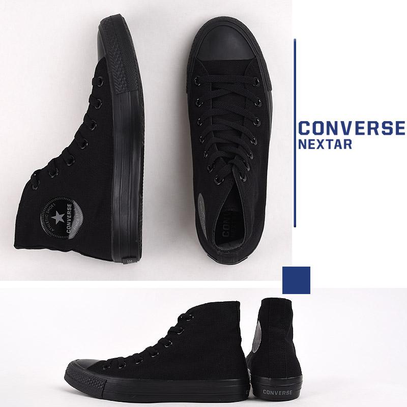 コンバース ハイカット レディース メンズ スニーカー converse ネクスター110 HI シューズ 靴 黒 白｜sportsivy｜23