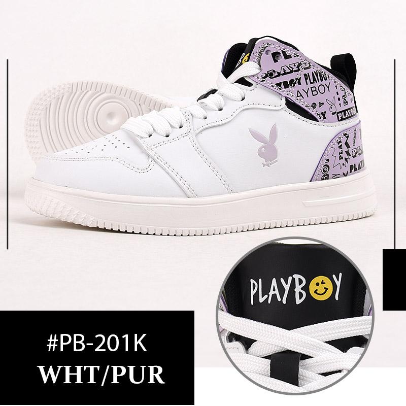 PLAYBOY（プレイボーイ） スニーカー キッズ ジュニア シューズ ミッド 