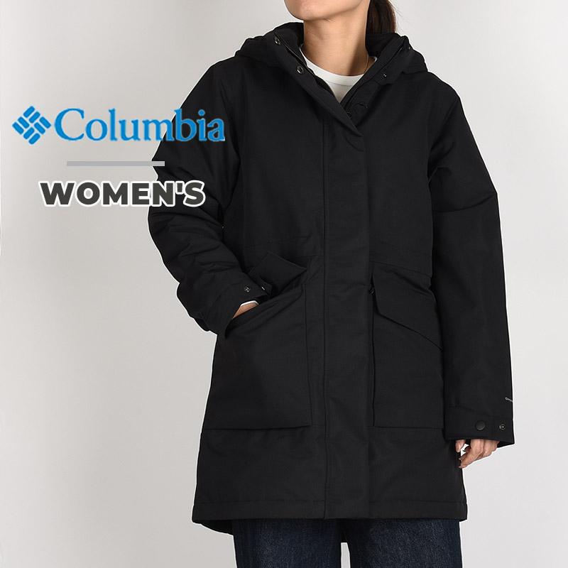 コロンビア レディース ジャケット アウトドア レジャー 山 カジュアル ファッション Columbia ウィメンズプラスキパーカー WR2557 010 黒 Columbia（コロンビア） レディース ジャケット アウトドア レジャー