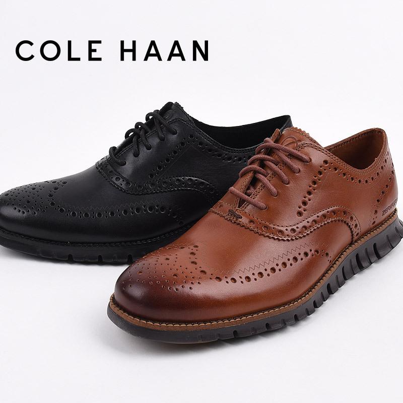 コールハーン colehaan メンズ スニーカー シューズ カジュアル ファッション ゼログランド ウィングチップ オックスフォード C20719 C29411 黒｜sportsivy｜04