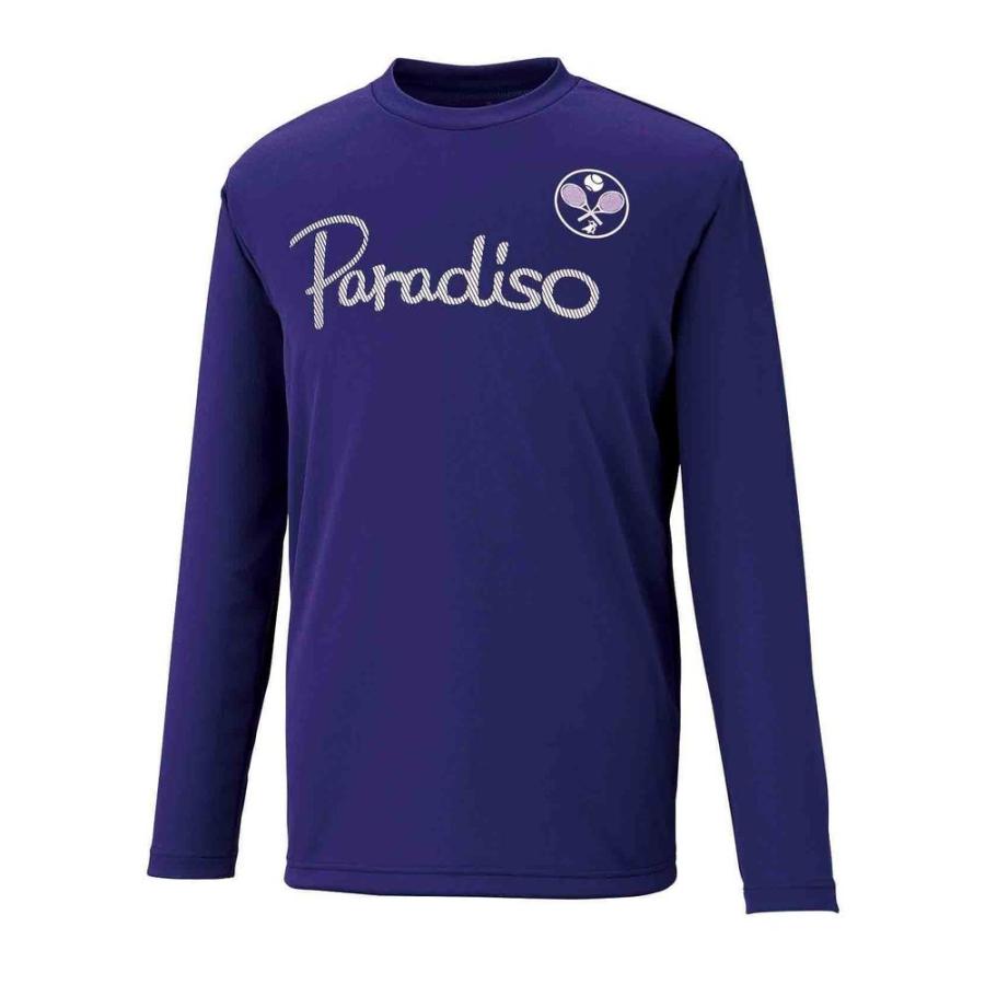 パラディーゾ PARADISO テニスウェア ユニセックス プラクティスシャツ 50C01F 2020SS｜sportsjapan｜09