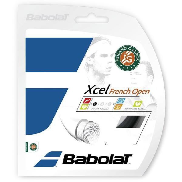 「■5張セット」BabolaT バボラ 「Xcel French Open エクセル フレンチオープン 125/130/135 BA241111」硬式テニスストリング ガット｜sportsjapan
