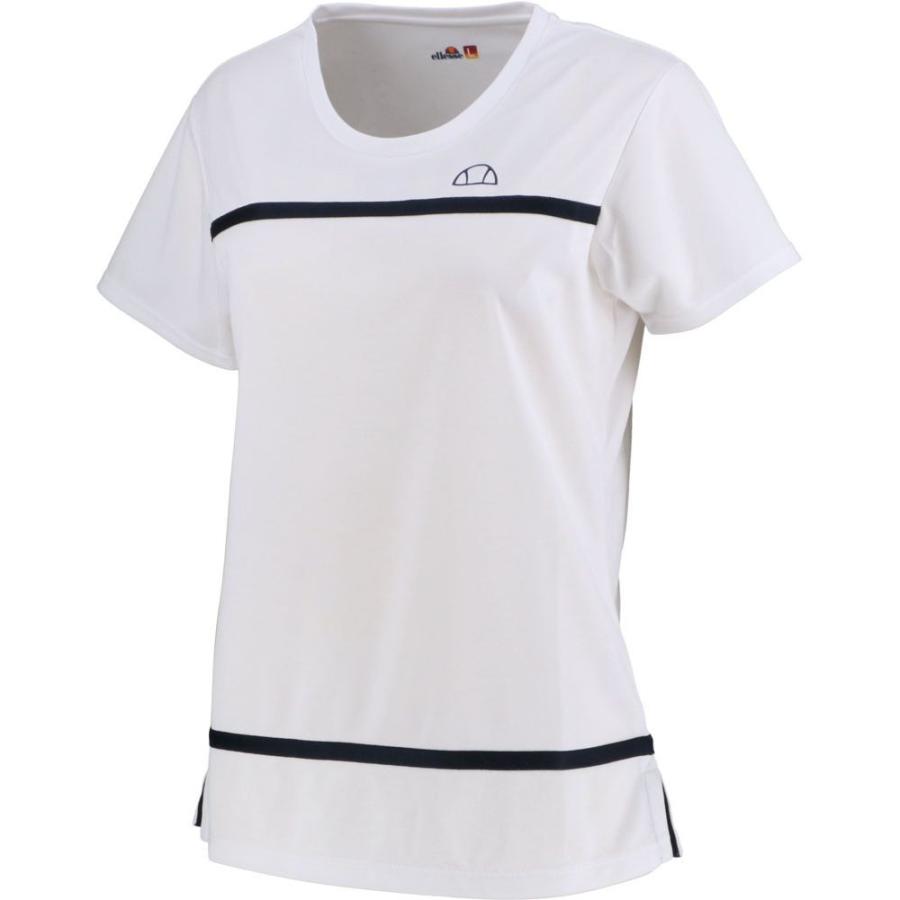 エレッセ Ellesse テニスウェア レディース メッシュゲームシャツ EW00120ZT 2020SS｜sportsjapan｜06