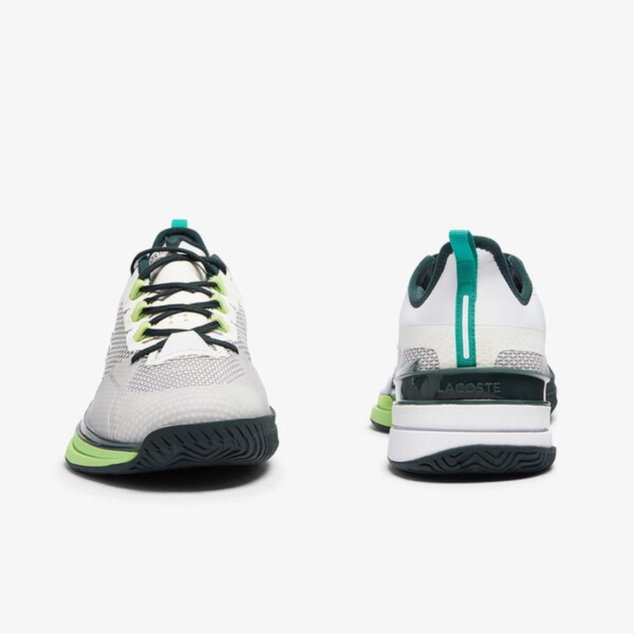 ラコステ LACOSTE テニスシューズ メンズ AG-LT 21 ULTRA 0721 1 ホワイト／グリーン SM00921-082 ダニール・メドベージェフ選手使用モデル 『即日出荷』｜sportsjapan｜05