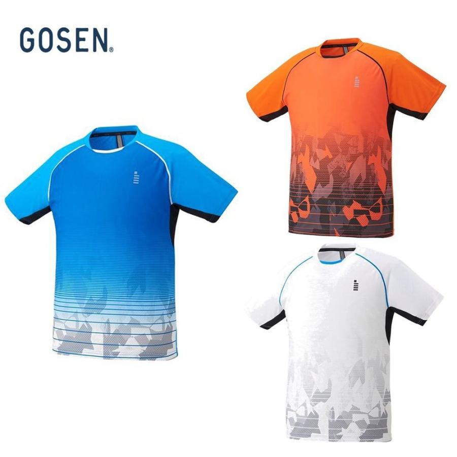 ゴーセン GOSEN 95％以上節約 テニスウェア ユニセックス T2152 2021FW ゲームシャツ 【正規取扱店】
