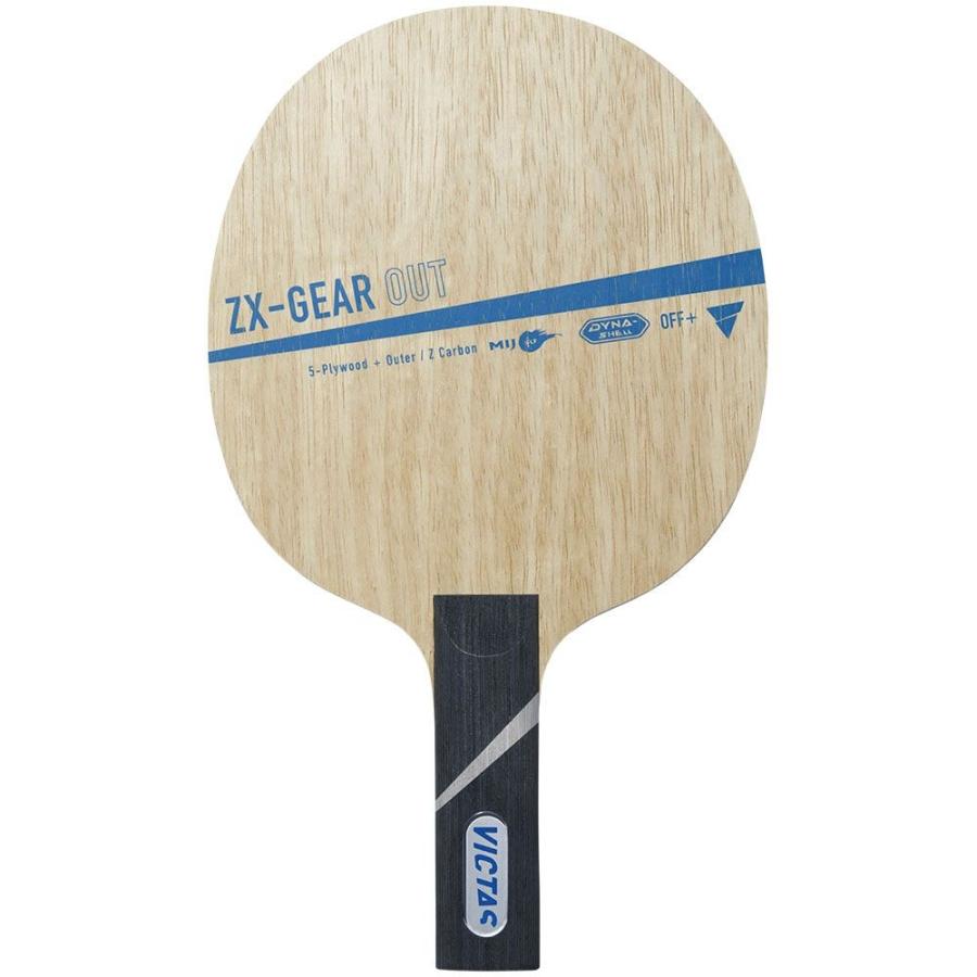 ヴィクタス VICTAS 卓球ラケット  攻撃用シェークハンドラケット ZX-GEAR OUT ST VIC-028905