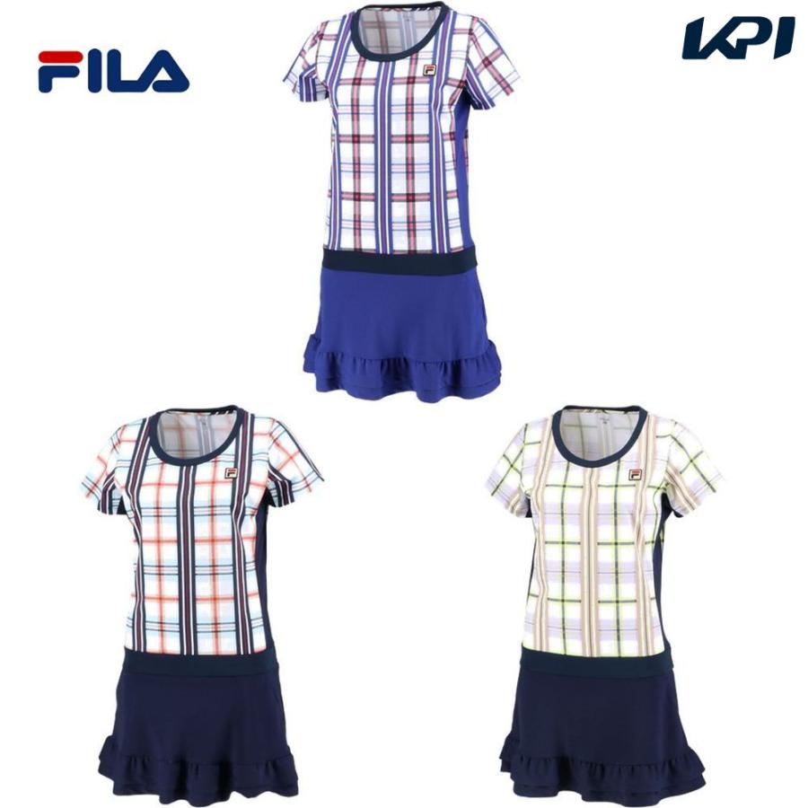 フィラ Fila テニスウェア レディース ウィメンズ ワンピース Vl2157 ss Vl2157 Kpiプラス 通販 Yahoo ショッピング