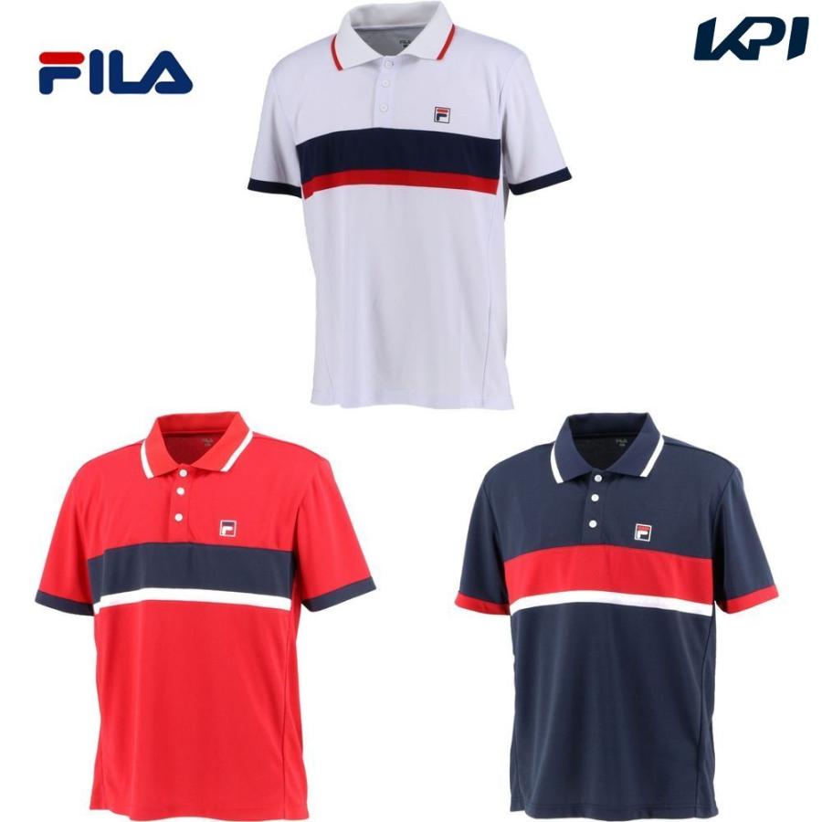 フィラ Fila テニスウェア ユニセックス ユニセックス ゲームポロシャツ Vm7000 ss 即日出荷 Vm7000 Sports Japan 通販 Yahoo ショッピング