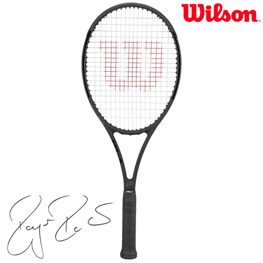 ウイルソン Wilson 硬式テニスラケット 2019 PRO STAFF RF97 Autograph Black in Black プロスタッフ RF 97 オートグラフ WRT73141S フレームのみ  『即日出荷』｜sportsjapan｜03
