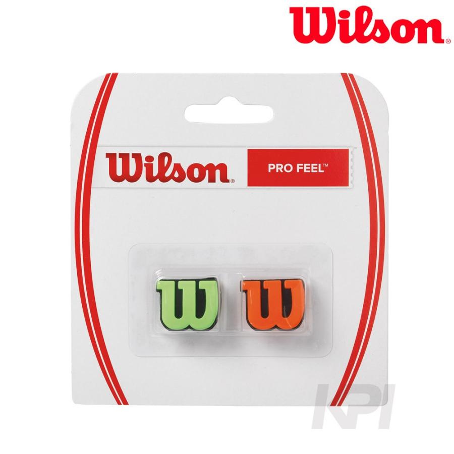 おすすめ特集 Wilson ウイルソン Pro Feel プロフィール グリーン オレンジ Wrz 振動止め 即日出荷