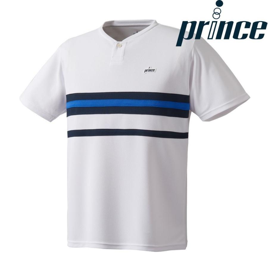 プリンス Prince テニスウェア ユニセックス ゲームシャツ WU8020 2018FW [ポスト投函便対応]『即日出荷』｜sportsjapan