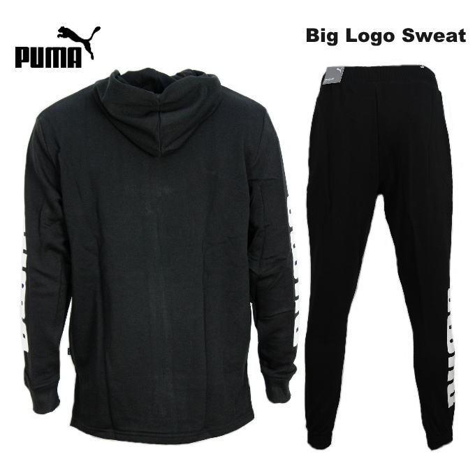 プーマ スウェット 上下 メンズ トレーニングウェア パーカー 3カラー 上下セット Puma セットアップ ビッグロゴ スポーツ島 通販 Yahoo ショッピング
