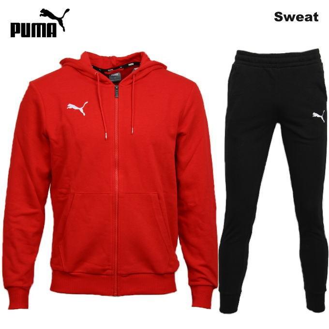 プーマ スウェット 上下 メンズ トレーニングウェア パーカー TEAMGOAL23 656972 656975 5カラー ストレッチ 上下セット PUMA セットアップ｜sportsjima｜11