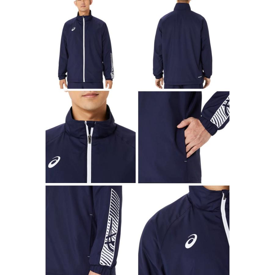 ASICS アシックス ウインドブレーカー 上下 メンズ トレーニング ASICS アシックス ウインドブレーカー 上下 メンズ トレーニング