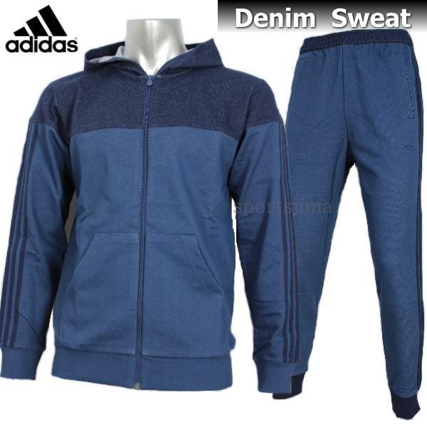 adidas（アディダス） スウェット メンズ 上下セット デニム