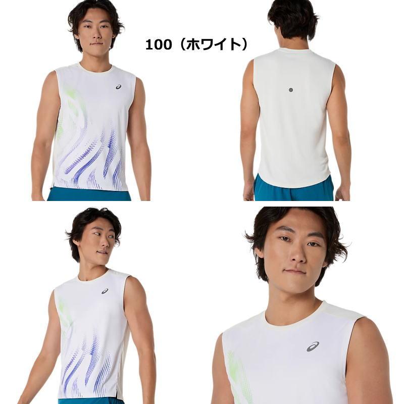 ASICS（アシックス） ノースリーブ シャツ メンズ トレーニングウェア